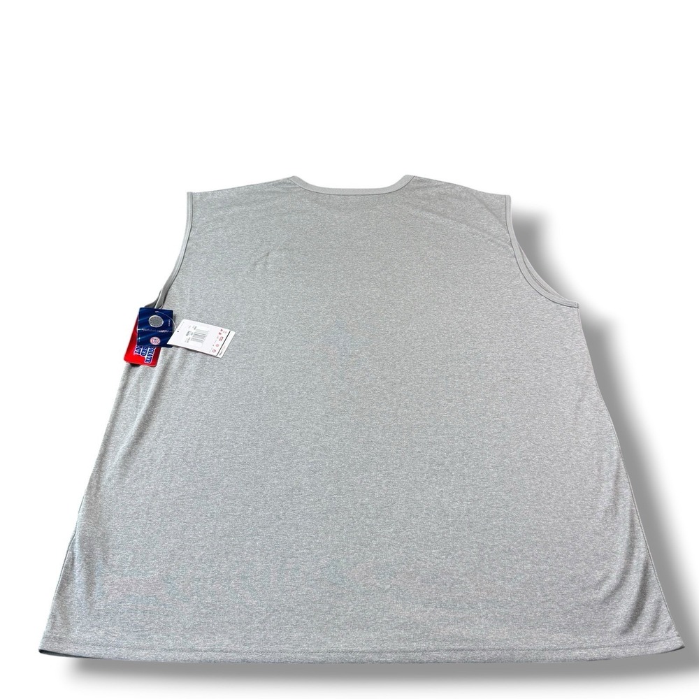 NWT 2007 Nike Dri-Fit Rutgers Scarlet Knights Gray Sleeveless Shirt Mens 3XL VTG - Picture 2 of 10